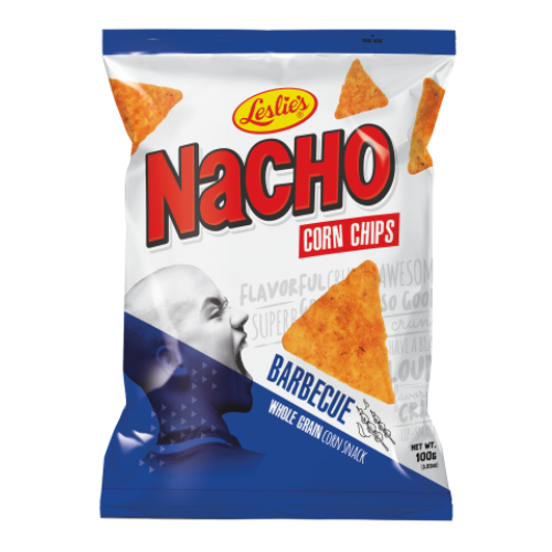 NACHO CORN CHIPS BBQ 100g